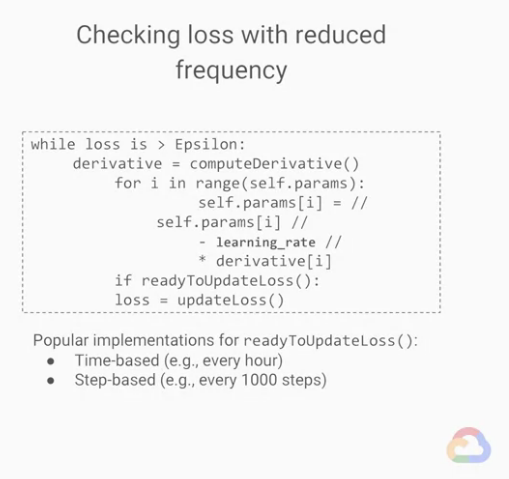Featured image of post 【Google ML】23 - Lesson 9 - 加速ML模型訓練的兩大方法(如何設定batch/檢查loss頻率)、batch size, iteration, epoch的概念和比較