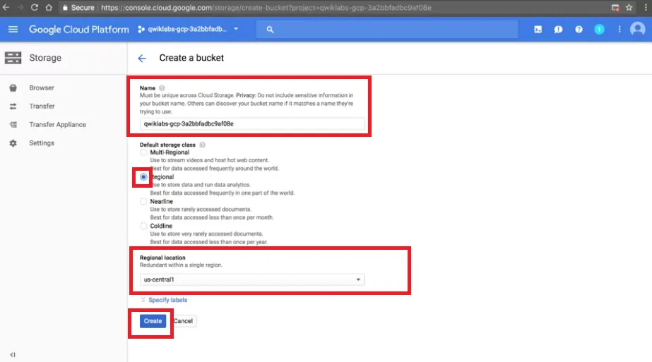 【Google ML】10 - Lab 1 - Rent-a-VM to process earthquake data - 在google雲端上分析地震資料與製圖，並儲存在雲端
