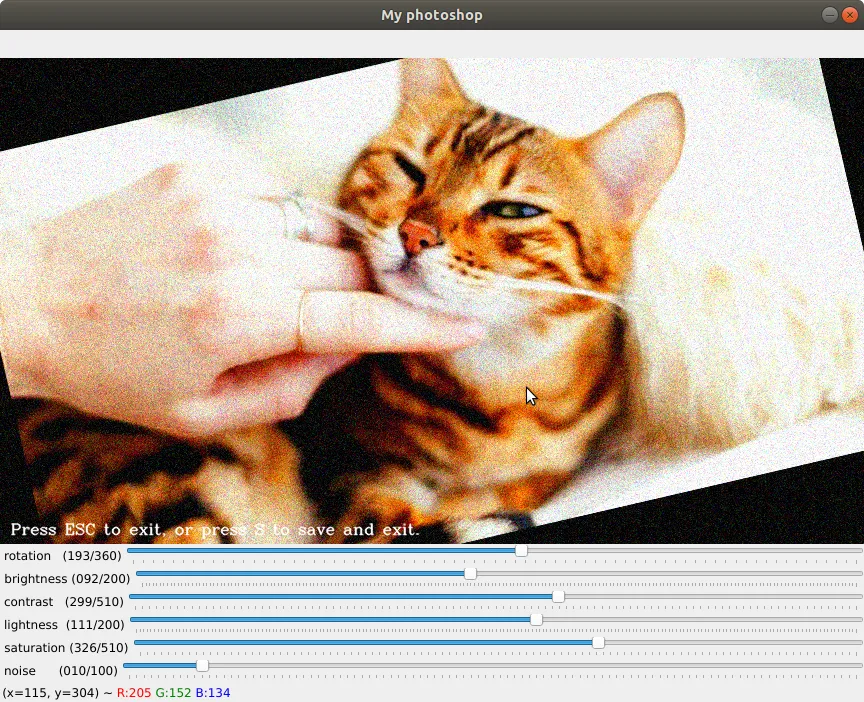 【OpenCV】28 - Final Project v1 — 於是沒錢買 ps 的我,開發了自己的 photoshop