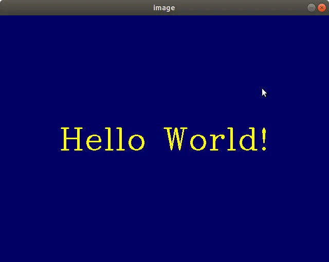【OpenCV】c++ OpenCV - 在圖片上寫上文字 cv::putText