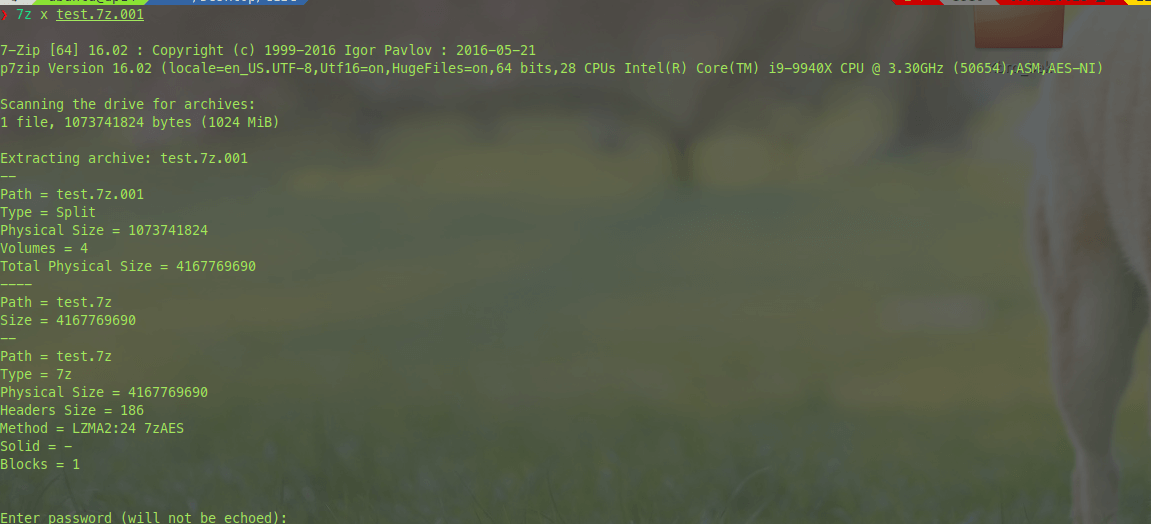 Featured image of post 【Linux 檔案處理 #3】tar, gzip (tar.gz), zip, 7z - 壓縮檔案常用指令，壓縮檔案切割、壓縮檔案加密 與 解壓縮套件安裝方法