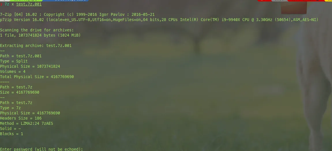 【Linux 檔案處理 #3】tar, gzip (tar.gz), zip, 7z - 壓縮檔案常用指令，壓縮檔案切割、壓縮檔案加密 與 解壓縮套件安裝方法