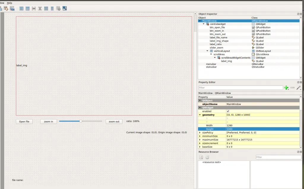 【PyQt5】Day 15 / Project 與檔案功能整合,製作出可讀取圖片並可縮放的 UI 介面 (使用 PyQt + OpenCV)