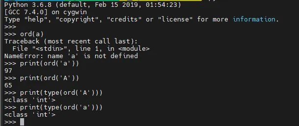 【Python 進階語法 #4】python ord() 用法整理 - python 取得 ASCII 的方法