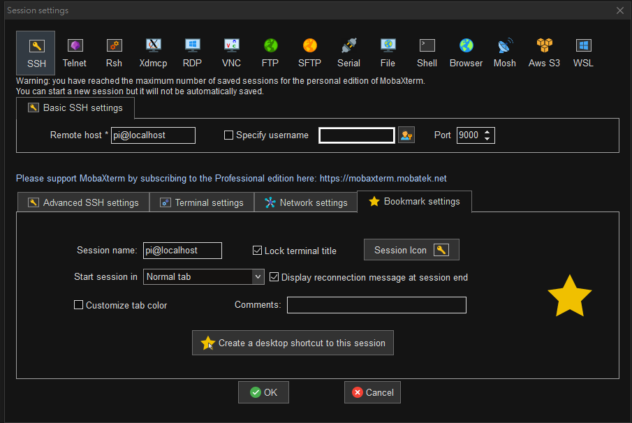 Featured image of post 【Rpi3】Raspberry Pi 3 / 樹莓派 結合 anydesk TCP tunnel + MobaXterm ssh 快速連線設定筆記 (rpi3 x anydesk x mobaxterm)