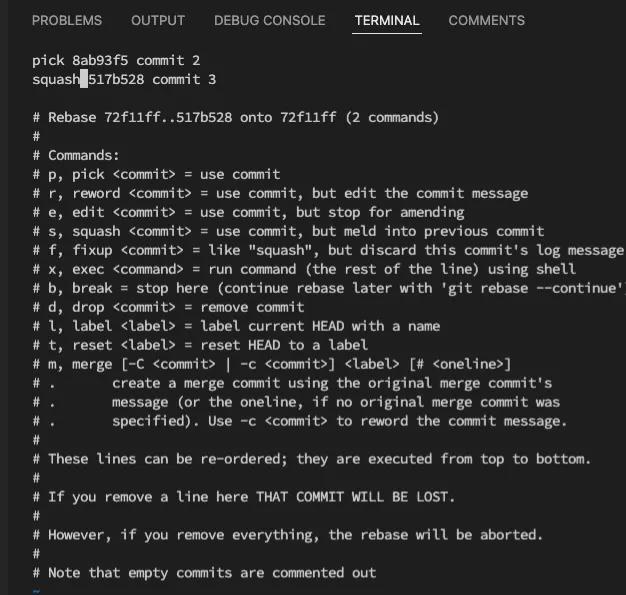 【Git 協作相關 #1】git rebase - 重新整理 commit 的好幫手, 合併 commit