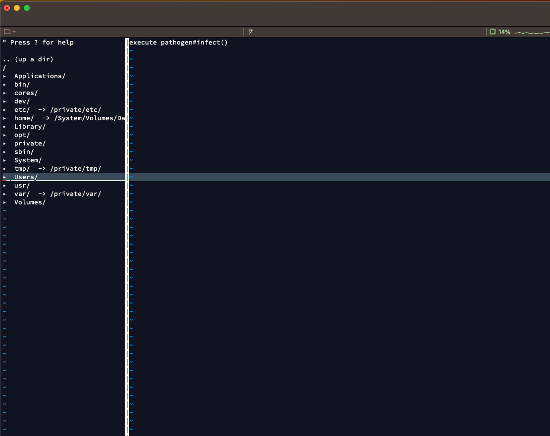 Featured image of post 【vim #2】vim 顯示資料夾結構的插件 NERDTree 安裝筆記 (Mac, Linux, rpi3)