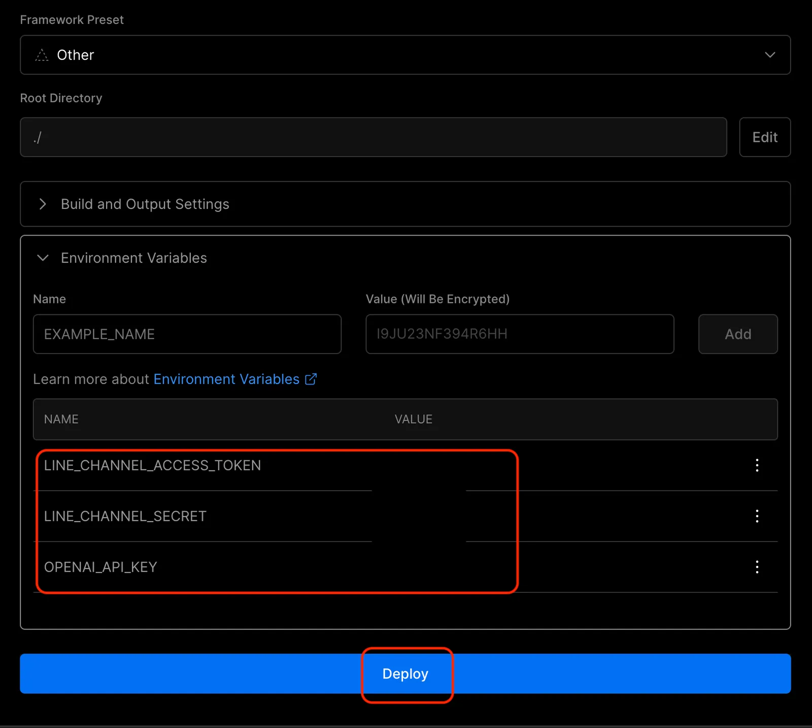 【Side Project】(全圖文教學) 用 Python flask 實作 ChatGPT 的 Linebot，並部屬至 Vercel 上