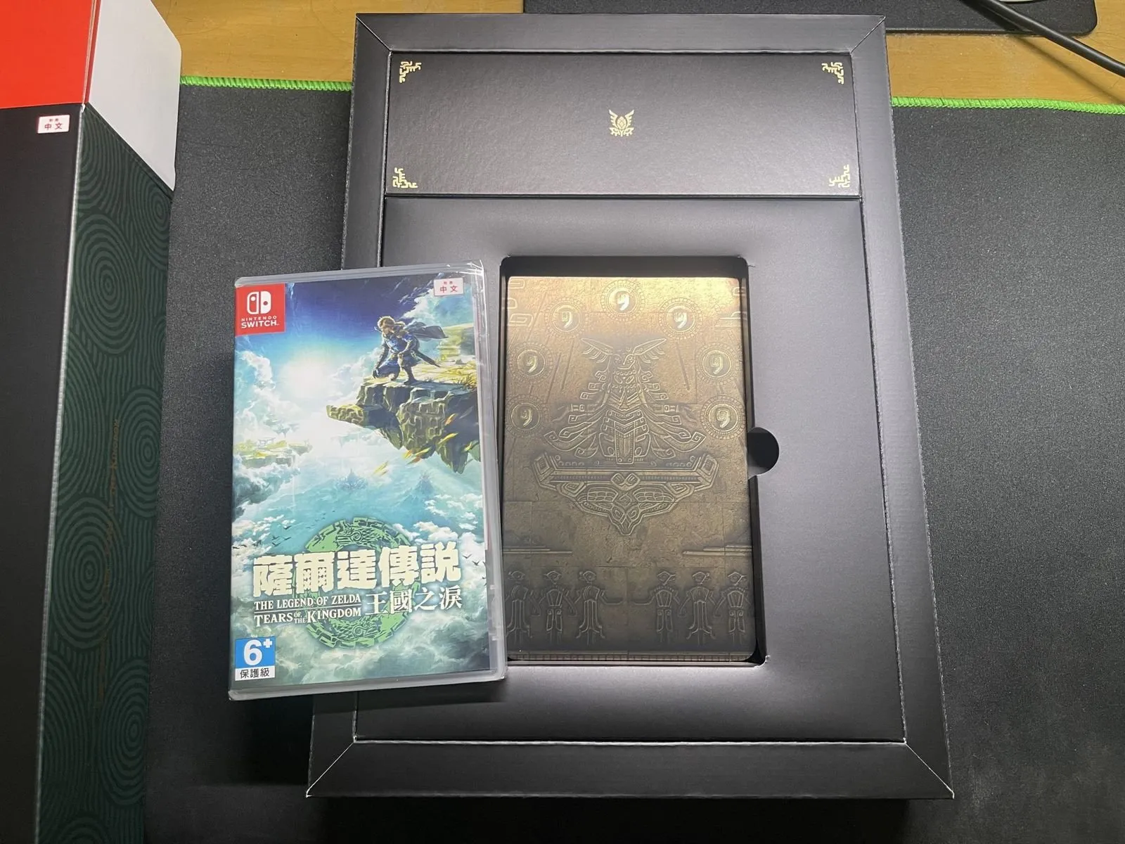 【嗡嗡開箱 #20】任天堂 - NS Switch 薩爾達傳說 王國之淚-豪華盒裝版 | 不專業開箱文