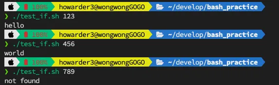 【Bash 基本語法 #3】bash if 實作範例程式碼