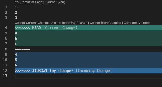 【Git 協作相關 #3】git rebase - 實際操作，把在 dev branch 的 commit 與 master 同步更新，並解 conflict